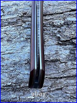 Jeff Pearce Custom Chad Nichols Damascus Talon Westinghouse Red Linen Micarta