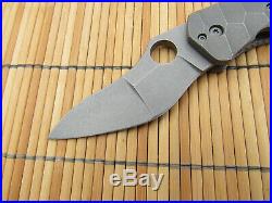 Jens Anso Custom Funk Frame Lock Folder Knife