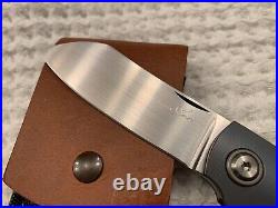 Jens Anso Custom Haddock Folder Knife Mint