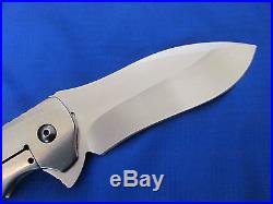 Jeremy Marsh Sledgehammer Custom Flipper Knife Rare New