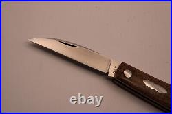 Jim Dunlap Custom Swayback Shadow Pattern Traditional Slipjoint Knife