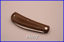 Jim Dunlap Custom Swayback Shadow Pattern Traditional Slipjoint Knife