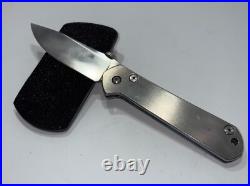 Jim Matthes Titanium Custom Linerlock Folder Collectible Vintage