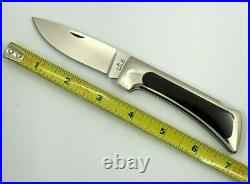 Jimmy Lile Custom Stag Handle Lockback Folding Knife
