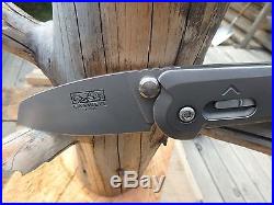 Joe Caswell EDX folding knife original unused prototype as pictured 03 of 15