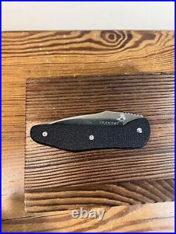 Joe Pardue Custom Folding Knife Wharncliff