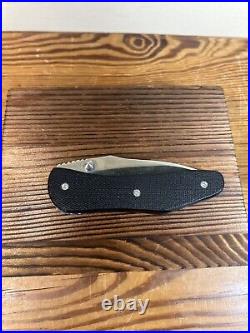 Joe Pardue Custom Folding Knife Wharncliff