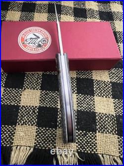 Johan Ellis Custom Knives Ingwe White Storm Carbon Fiber Japanese Rwl 34 Knife