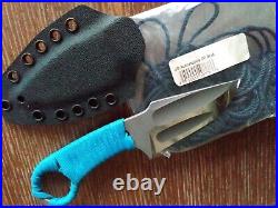 John Gray One Off Custom Grind Accomplice CP Knife S30V Mirror/Acid Wash Mint