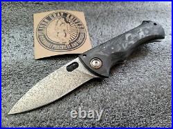 John Gray & Tracker Dan Bloodshark 1-Off, 3.2, Marble CF, Barked, Copper, Knife