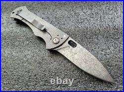 John Gray & Tracker Dan Bloodshark 1-Off, 3.2, Marble CF, Barked, Copper, Knife