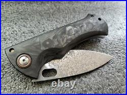 John Gray & Tracker Dan Bloodshark 1-Off, 3.2, Marble CF, Barked, Copper, Knife