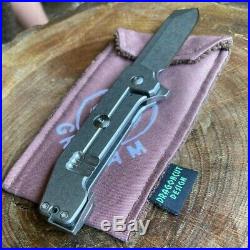 Jon Graham Knives GMT Razel GT Midtech Flipper Pocket Knife Titanium