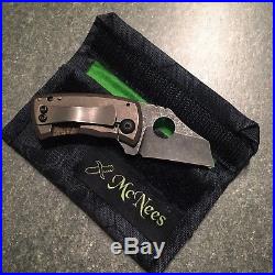 Jonathan McNees Custom Knives Folder Killer B Knife Blade