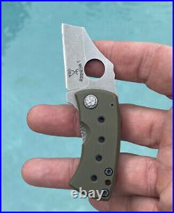 Jonathan McNees Custom Knives KillerBee Compact Pocket Knife w Spyderco Hole