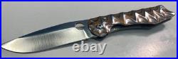 Juergen / Jurgen Schanz DPPK2 Framelock with Titanium and Mokume handmade knife