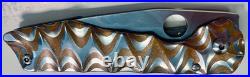 Juergen / Jurgen Schanz DPPK2 Framelock with Titanium and Mokume handmade knife