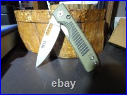 KNIVES OF ALASKA ONYX FOLDER 3.90 CLOSED POCKET KNIFE WithCLIP 795FG S30V BLADE L