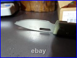 KNIVES OF ALASKA ONYX FOLDER 3.90 CLOSED POCKET KNIFE WithCLIP 795FG S30V BLADE L