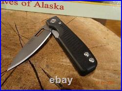 KNIVES OF ALASKA ONYX FOLDER 3.90 CLOSED POCKET KNIFE WithCLIP 796FG S30V BLADE L