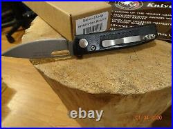 KNIVES OF ALASKA ONYX FOLDER 3.90 CLOSED POCKET KNIFE WithCLIP 796FG S30V BLADE L