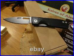 KNIVES OF ALASKA ONYX FOLDER 3.90 CLOSED POCKET KNIFE WithCLIP 796FG S30V BLADE L