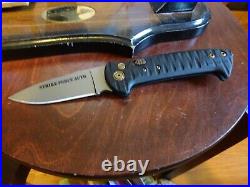 KNIVES OF ALASKA STRIKE FORCE FOLDER 4.650 CLOSED POCKET KNIFE WithCLIP D2 BLADE