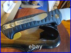 KNIVES OF ALASKA STRIKE FORCE FOLDER 4.650 CLOSED POCKET KNIFE WithCLIP D2 BLADE