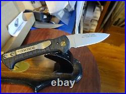 KNIVES OF ALASKA STRIKE FORCE FOLDER 4.650 CLOSED POCKET KNIFE WithCLIP D2 BLADE