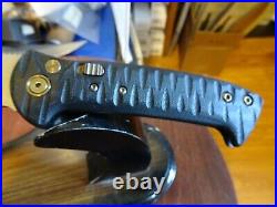 KNIVES OF ALASKA STRIKE FORCE FOLDER 4.650 CLOSED POCKET KNIFE WithCLIP D2 BLADE