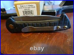 KNIVES OF ALASKA STRIKE FORCE FOLDER 4.650 CLOSED POCKET KNIFE WithCLIP D2 BLADE