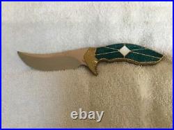 Kalinga Knife with Customized Handle by Michael Prater Painted Pony