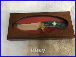 Kalinga Knife with Customized Handle by Michael Prater Painted Pony