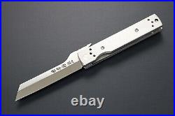 Kanetsune Seki Japan KB-562 Tanzaku-Tou Higonokami AUS-8 Stainless Handle Higo