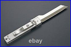 Kanetsune Seki Japan KB-562 Tanzaku-Tou Higonokami AUS-8 Stainless Handle Higo