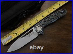 Kevin John Venom Harpoon Folding Knife M390 Blade