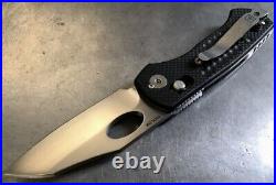 Kevin Wilkins LEAFSTORM 9 V2 BLACK TEXTURED G10 / NIOLOX Custom Folding Knife