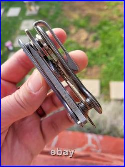 Keybar titanium With Scorpion 6 Framelock Knife/Bottle Opener Keys Not Included