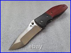 Kirby Lambert Knives Custom Orion MGT, Multi-Grind Tanto CPM-S35VN, LSCF, Wood