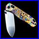 Kizer Azo Drop Bear Ki3619A3 Clutch Lock Knife Titanium (3) Flo Evo Bronze pttn