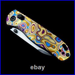 Kizer Azo Drop Bear Ki3619A3 Clutch Lock Knife Titanium (3) Flo Evo Bronze pttn Kizer Azo Drop Bear Ki3619A3 Clutch Lock Knife Titanium (3) Flo Evo Bronze pttn