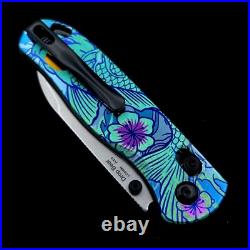 Kizer Azo Drop Bear Ki3619A3 Clutch Lock Knife Titanium (3 Stonewash) KOI