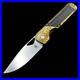 Kizer Militaw Ki3634A1 Framelock Knife Titanium S35VN (3 Stonewash) Custom
