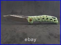 Knife Olamic cutlery Swish Wayfarer Elmax Titanium