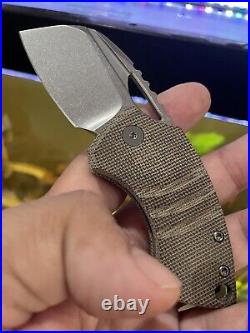 Koch Tools Gnat XL OD Micarta Urban EDC Exclusive Friction Knife