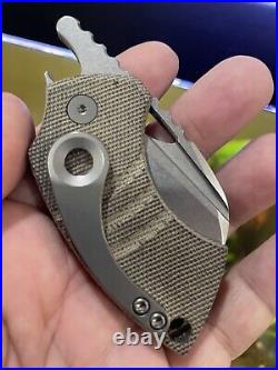 Koch Tools Gnat XL OD Micarta Urban EDC Exclusive Friction Knife