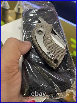 Koch Tools Gnat XL OD Micarta Urban EDC Exclusive Friction Knife