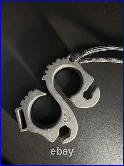 Koch Tools Solo 2.0 Pocket Tool EDC multi tool 3/8 Titanium Stonewashed