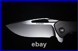 Koenig Arius Flipper 20CV Pattern Milled GEN4 BNIB