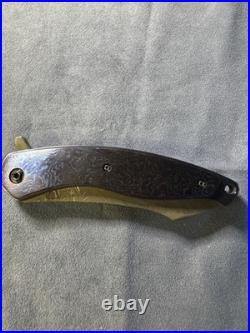 LES VOORHIES/FAISAL YAMIN Full Dress Custom Flipper Knife XL Longclaw Flipper